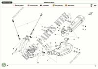 AUSPUFF für Benelli LEONCINO 500 TRAIL (E4) (L8-L9) 2018